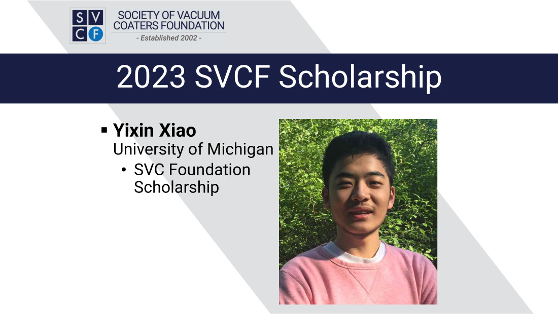 Yixin Xiao at the University of Michigan